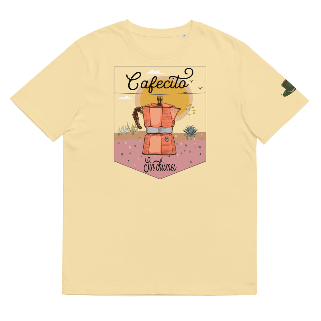 Organic Cotton Bliss: Unisex Tee for Coffee fans