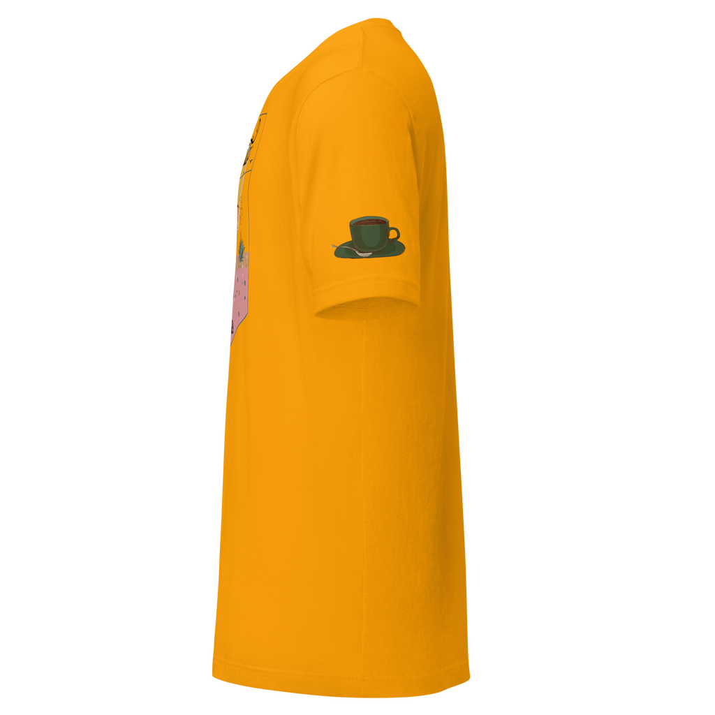 Coffee Percolator Cafecito T-shirt: Dreamy desert Unisex shirt.