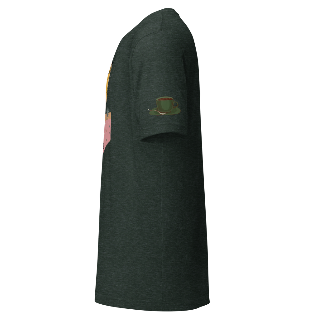 Coffee Percolator Cafecito T-shirt: Dreamy desert Unisex shirt.