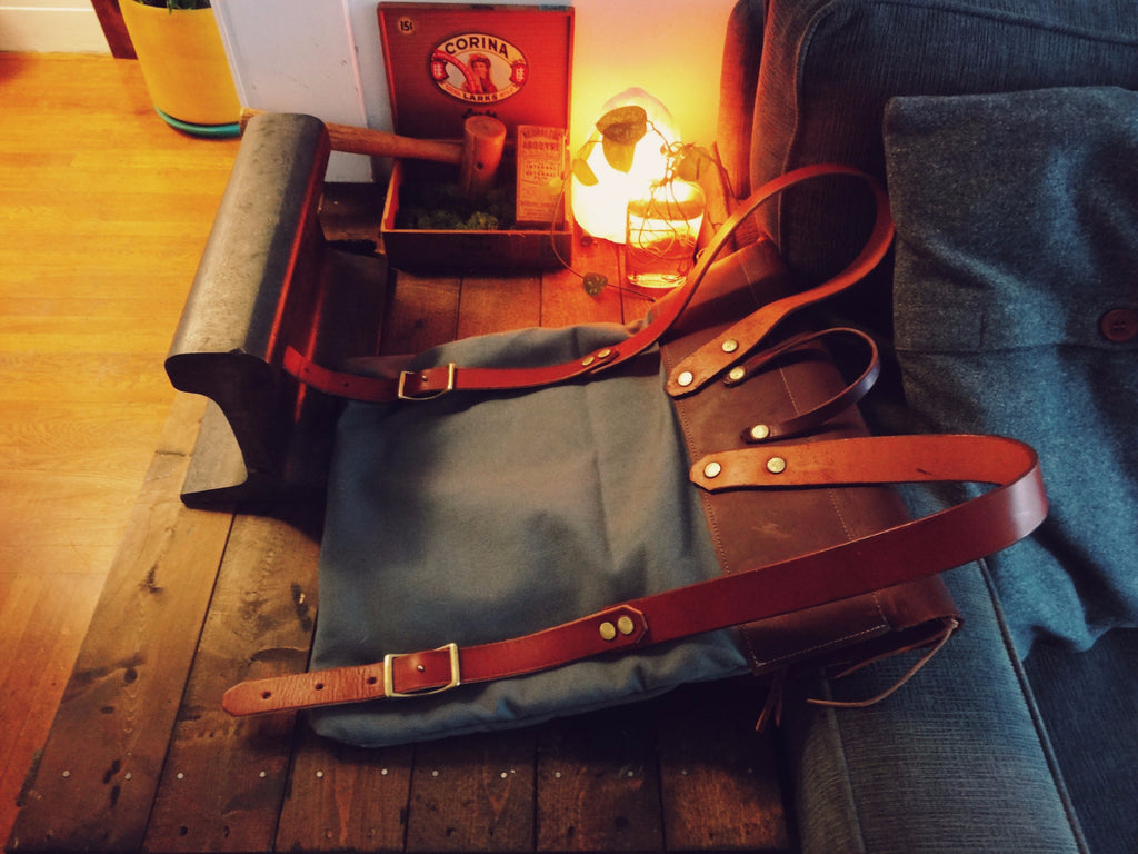 The Waxed Canvas Backpack